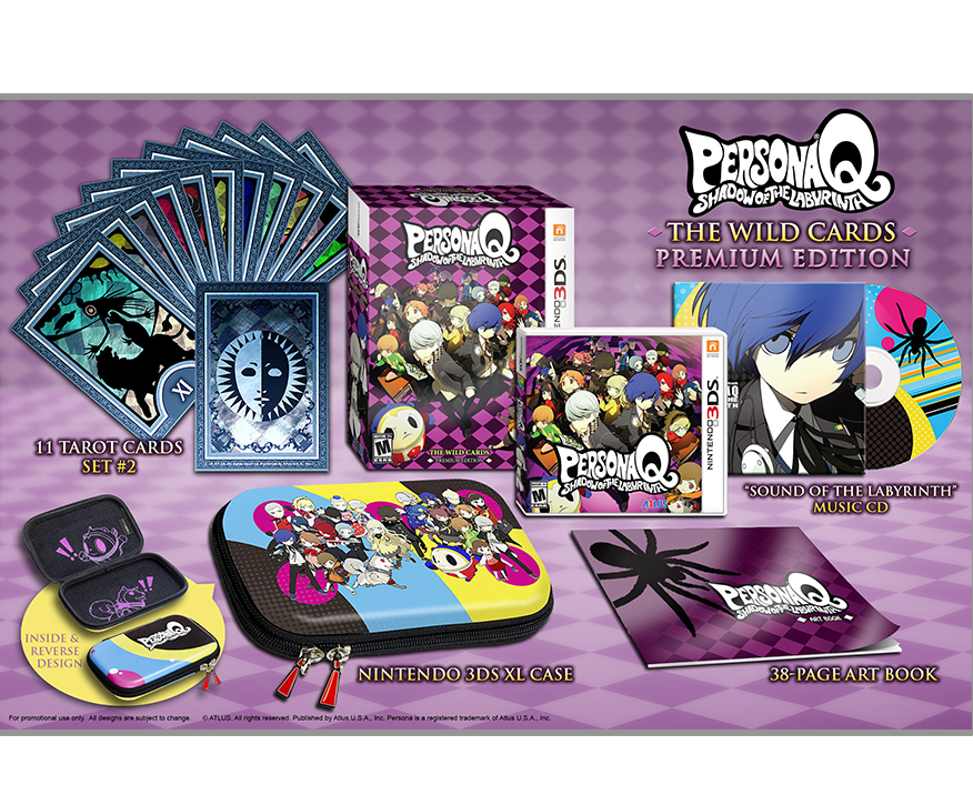 Persona Q Premium Wild Cards Edition