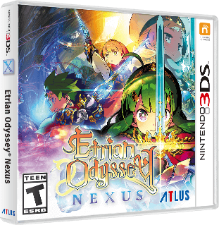 Etrian Odyssey Nexus 3DS Packfront