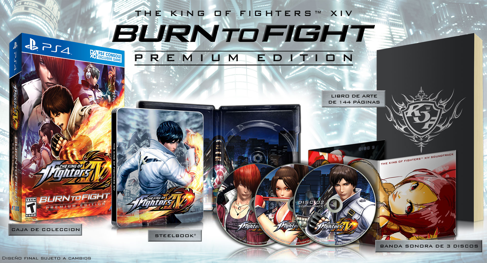 The King of Fighters XIV: Burn to Fight Premium Edition