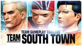 The King of Fighters XIV character trailer South Town Team