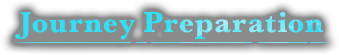 Journey Preparation
