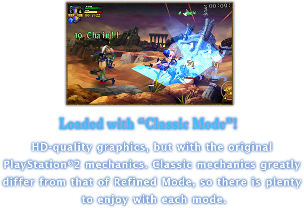 Loaded with Classic Mode!
