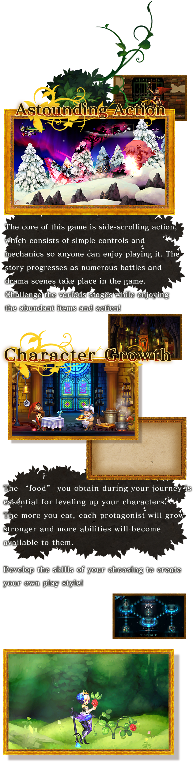 Astounding Action. Character Growth.