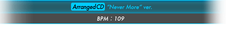 Arranged CD BPM:109