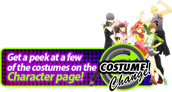 Get a peek at a few of the costumes on the Character page!