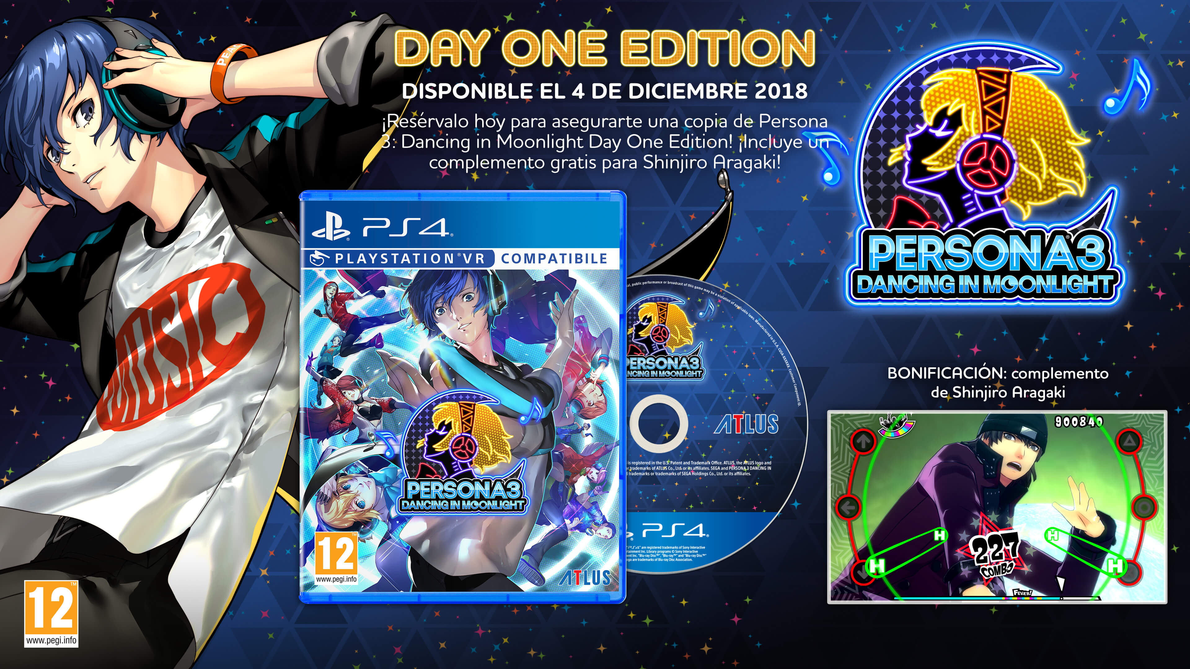 Persona 3: Dancing in Moonlight Day One Edition